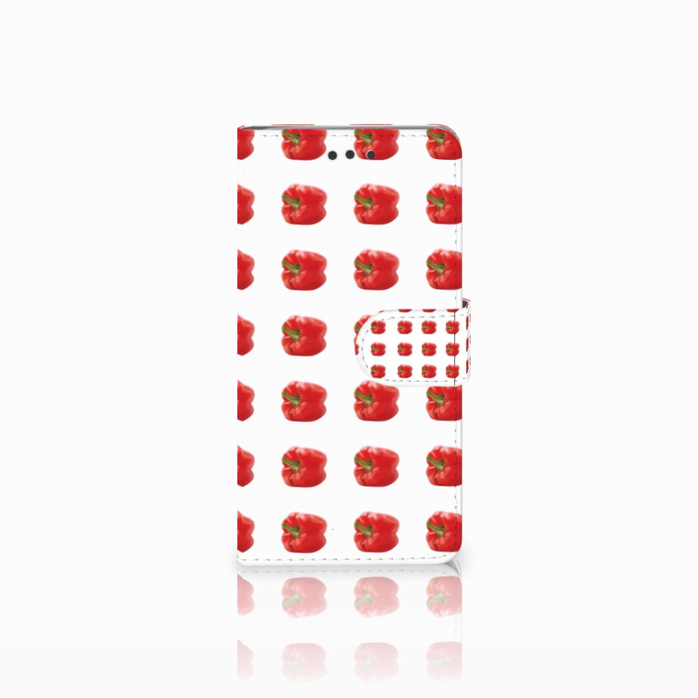 HTC U Play Book Cover Paprika Red