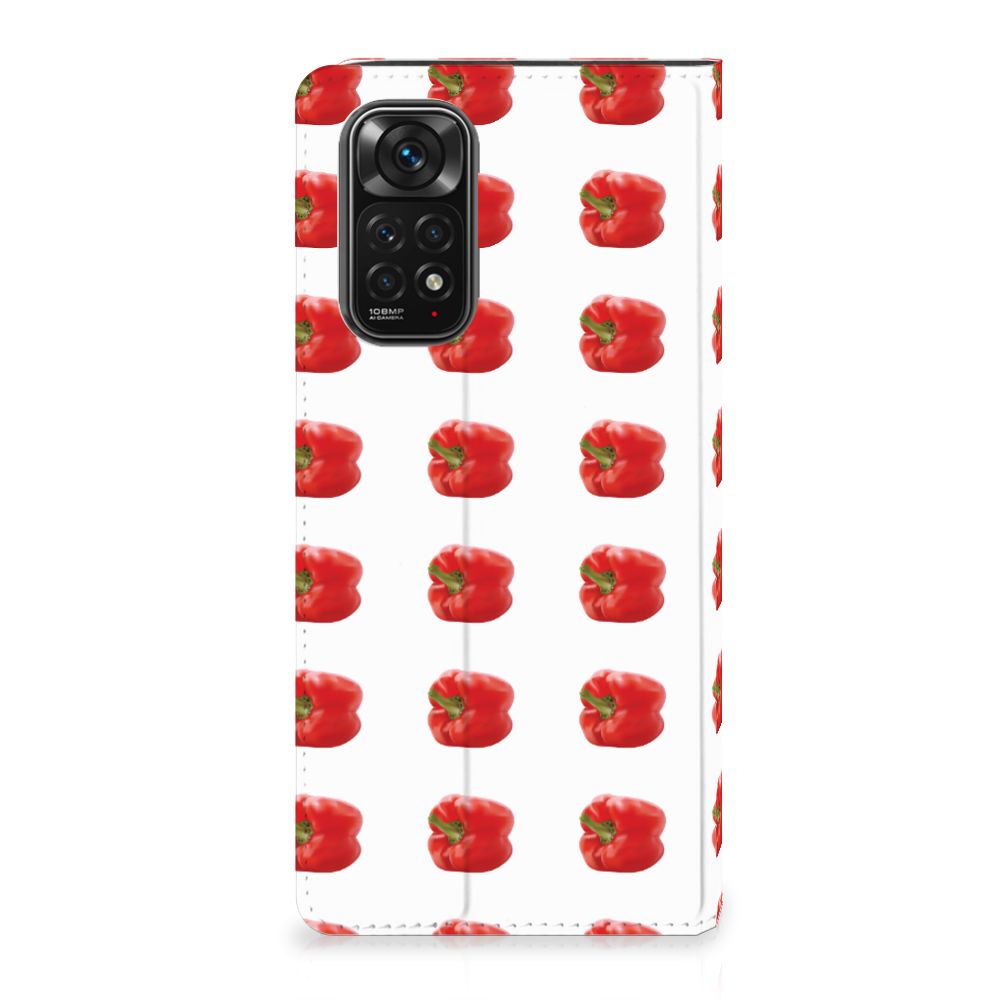 Xiaomi Redmi Note 11/11S Flip Style Cover Paprika Red