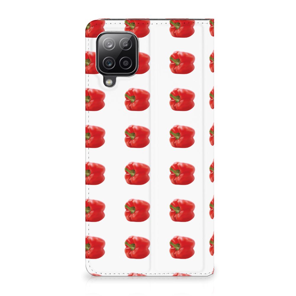 Samsung Galaxy A12 Flip Style Cover Paprika Red