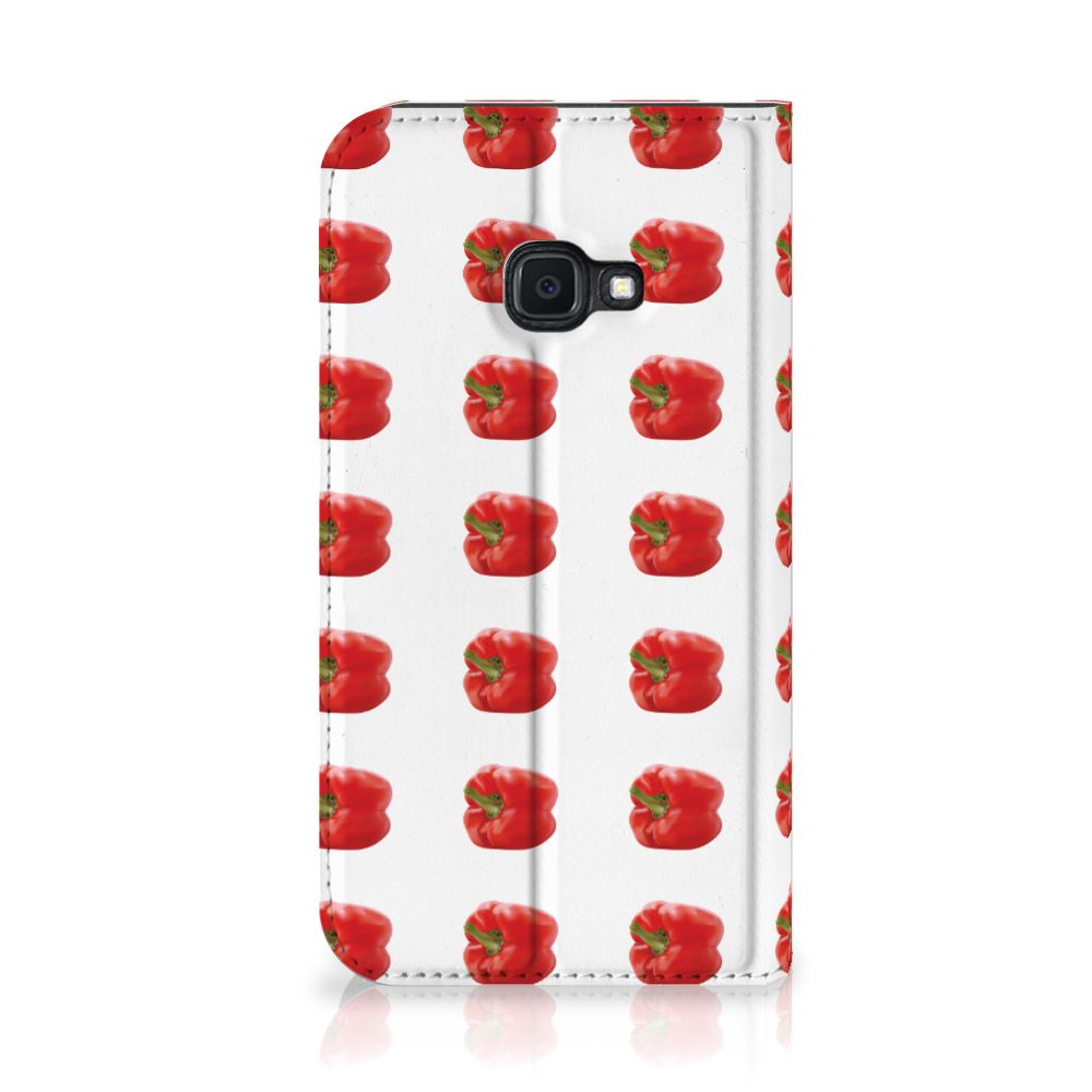 Samsung Galaxy Xcover 4s Flip Style Cover Paprika Red