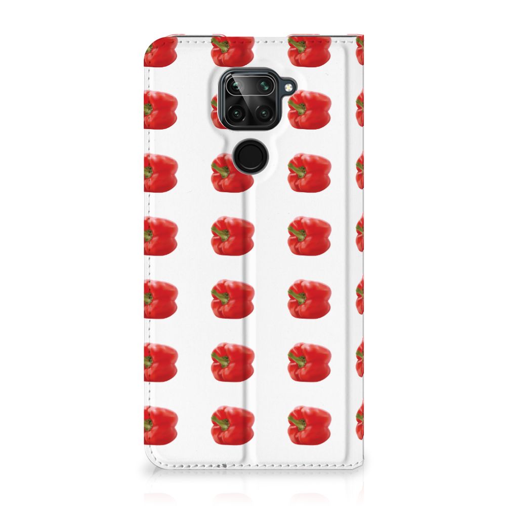 Xiaomi Redmi Note 9 Flip Style Cover Paprika Red