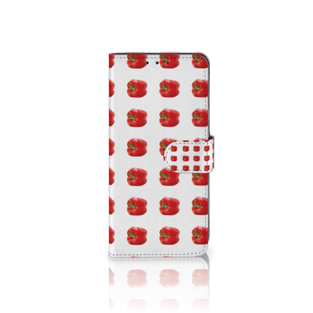 Alcatel 1S 2020 Book Cover Paprika Red