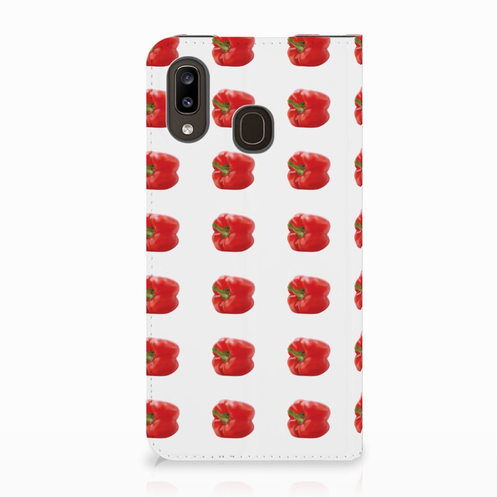 Samsung Galaxy A30 Flip Style Cover Paprika Red