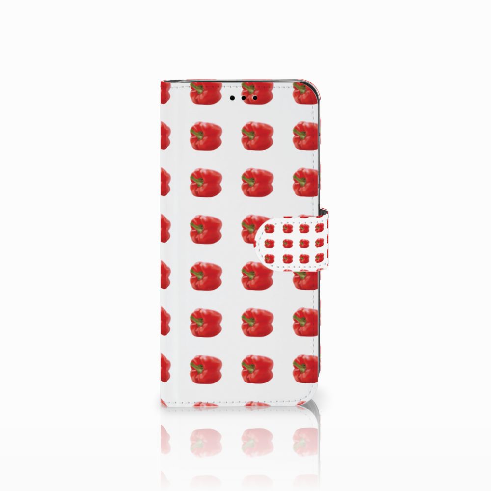 Huawei P20 Lite Book Cover Paprika Red
