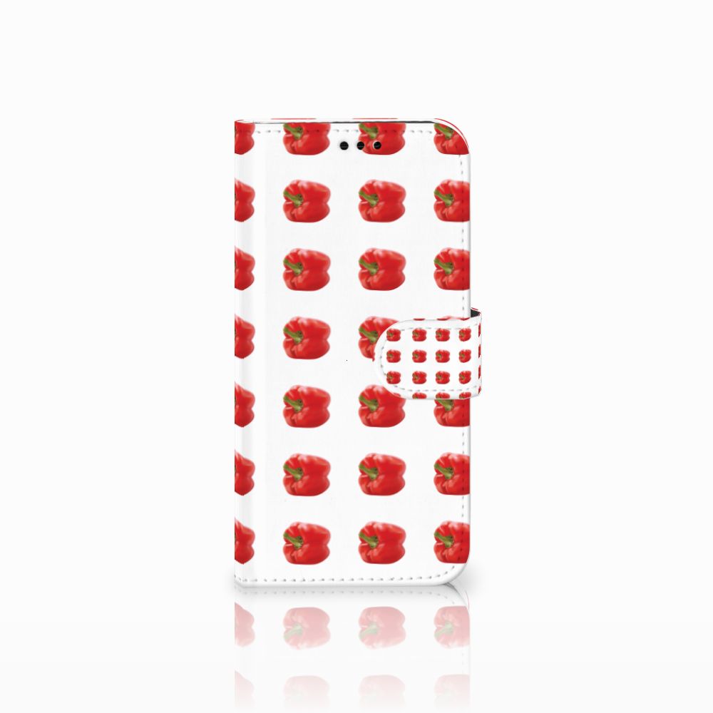 Samsung Galaxy A5 2017 Book Cover Paprika Red