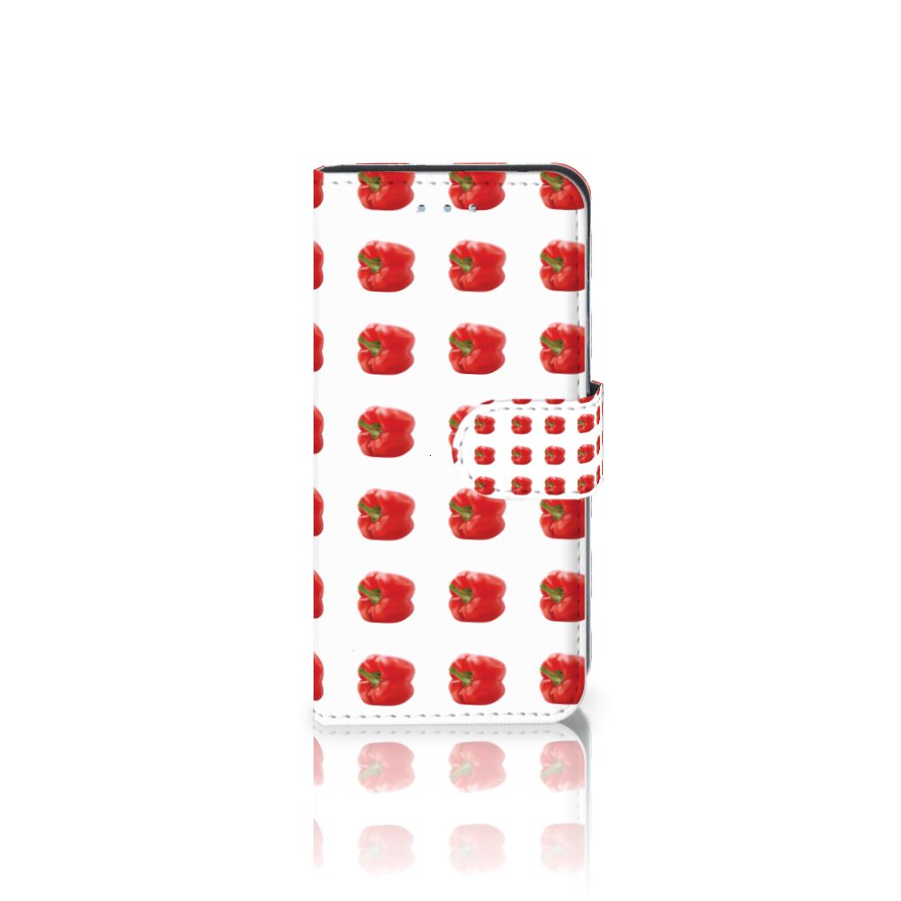 Samsung Galaxy S6 Edge Book Cover Paprika Red