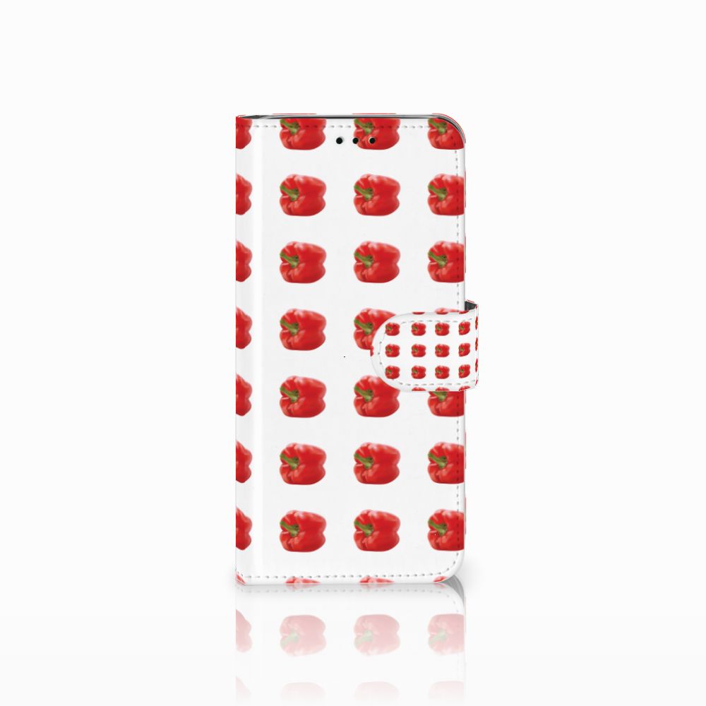 Samsung Galaxy J6 2018 Book Cover Paprika Red