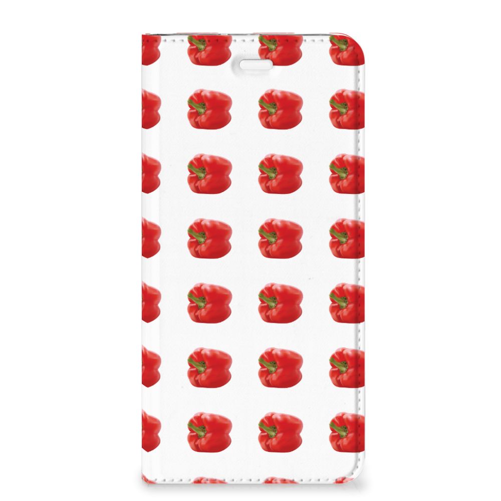 Huawei P10 Plus Flip Style Cover Paprika Red