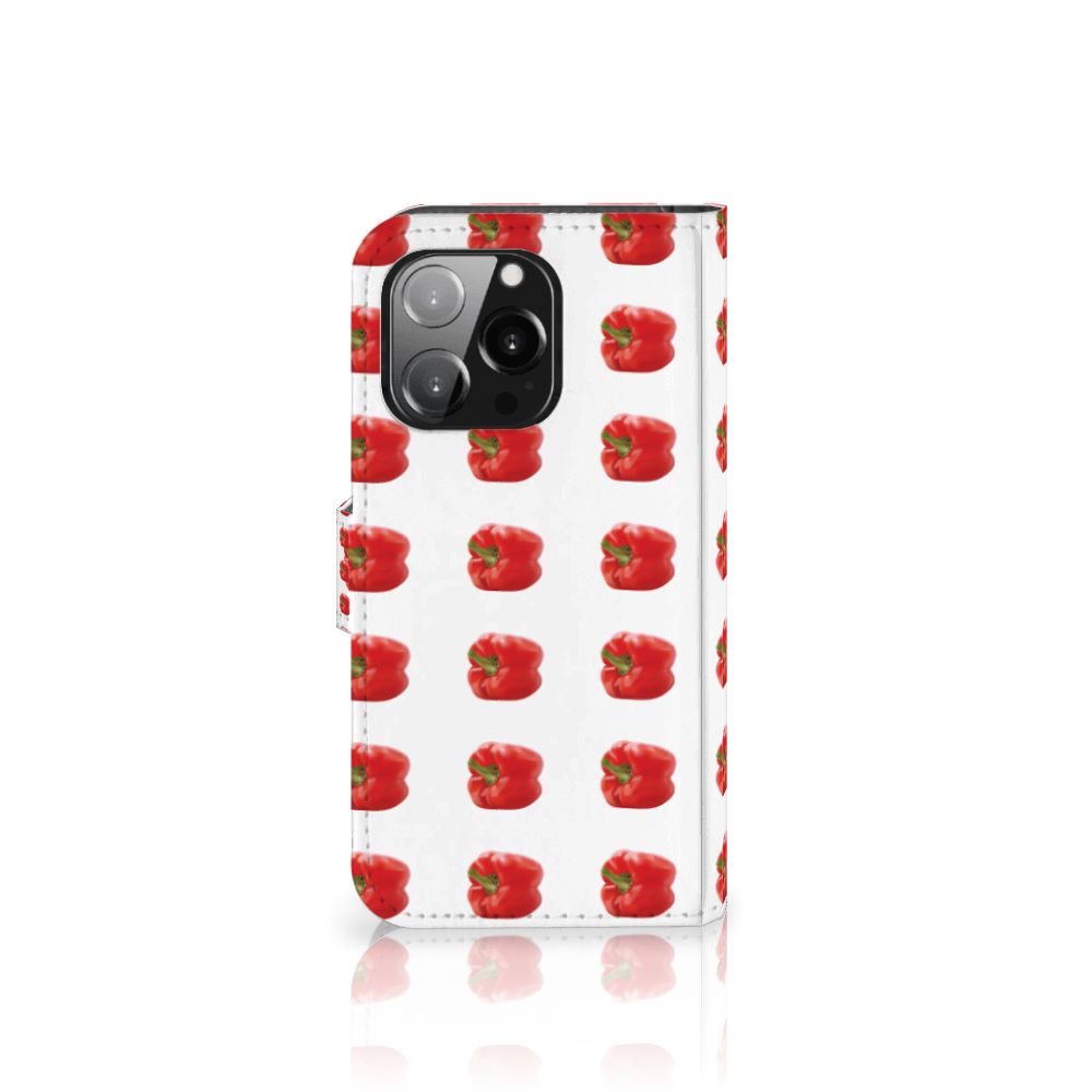 iPhone 13 Pro Book Cover Paprika Red