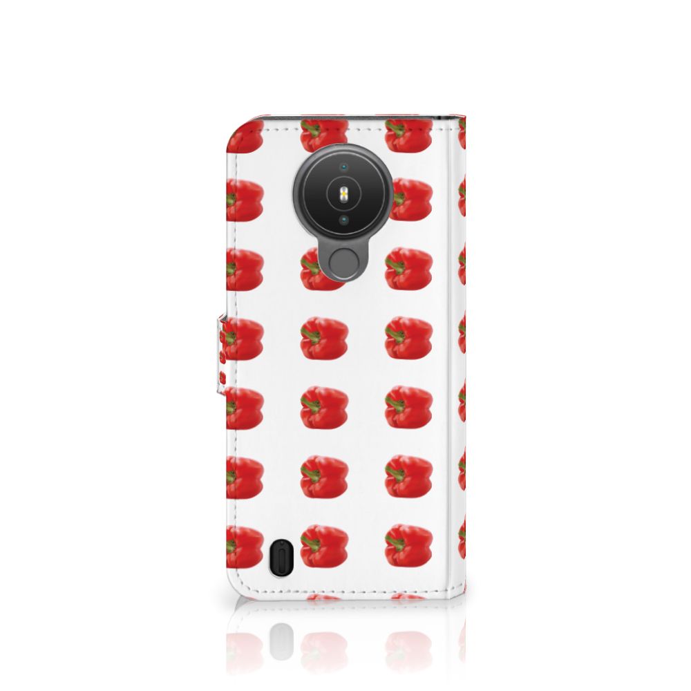 Nokia 1.4 Book Cover Paprika Red