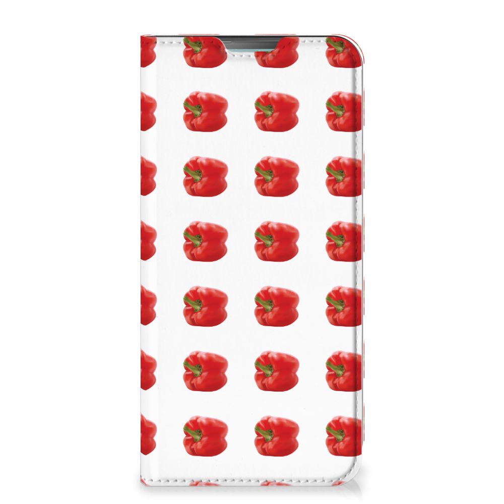 Nokia 3.4 Flip Style Cover Paprika Red