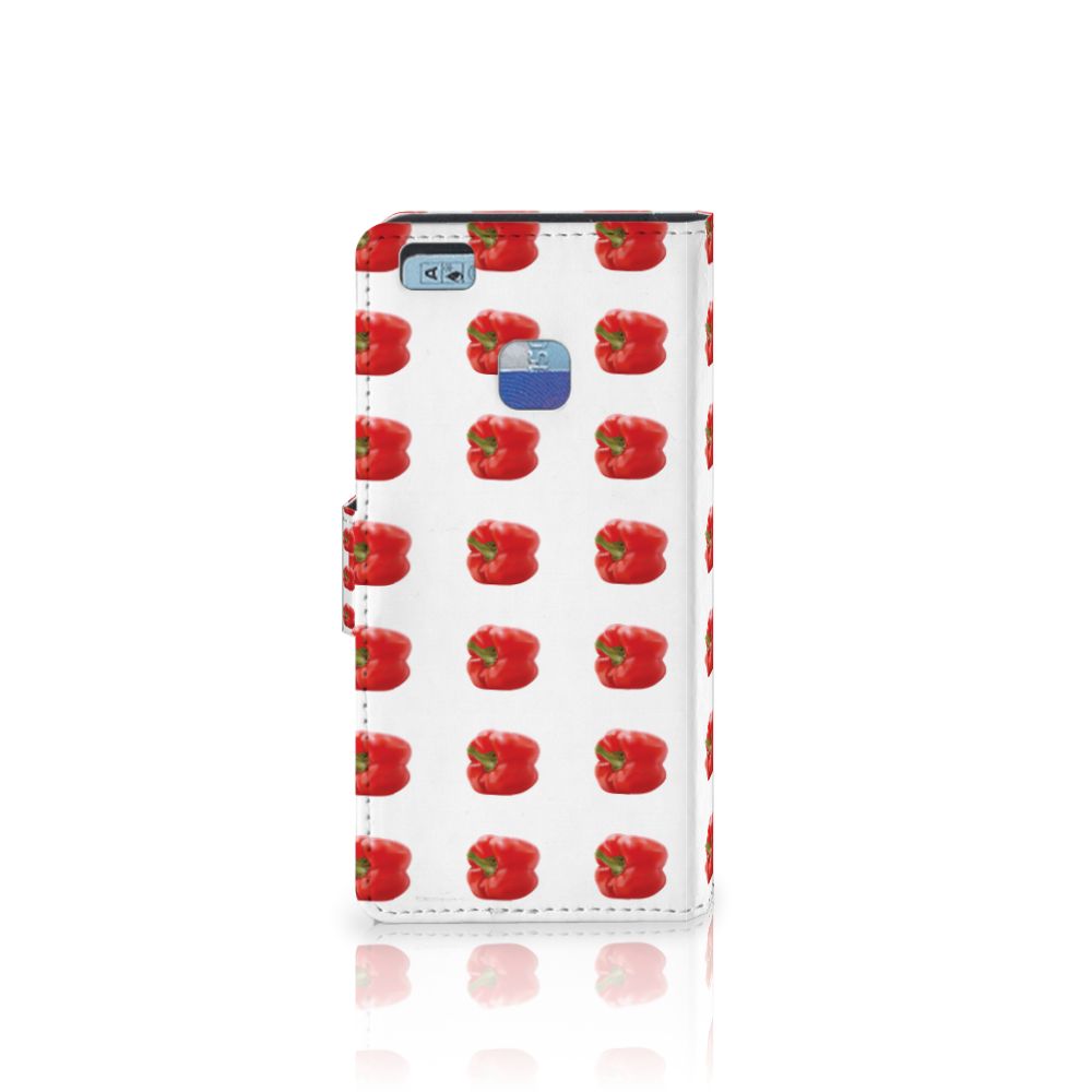 Huawei P9 Lite Book Cover Paprika Red