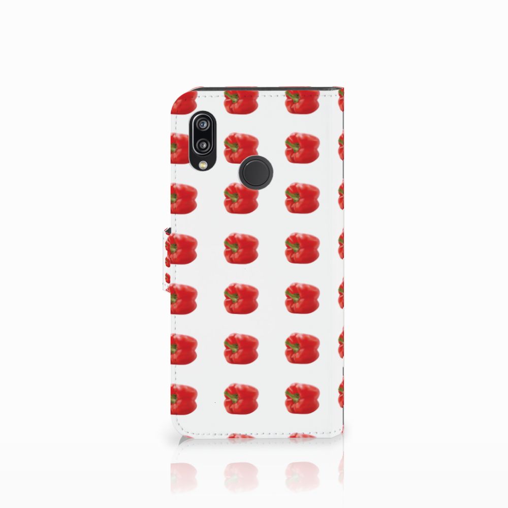 Huawei P20 Lite Book Cover Paprika Red