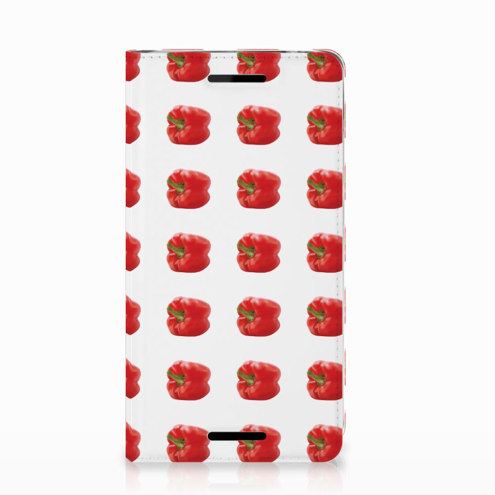 Nokia 2.1 2018 Flip Style Cover Paprika Red