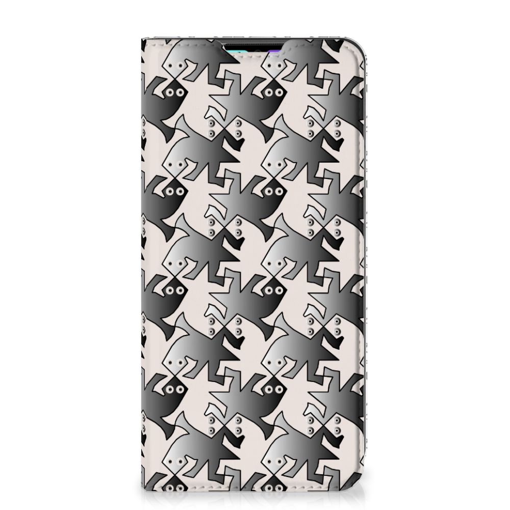 Xiaomi Mi Note 10 Lite Hoesje maken Salamander Grey