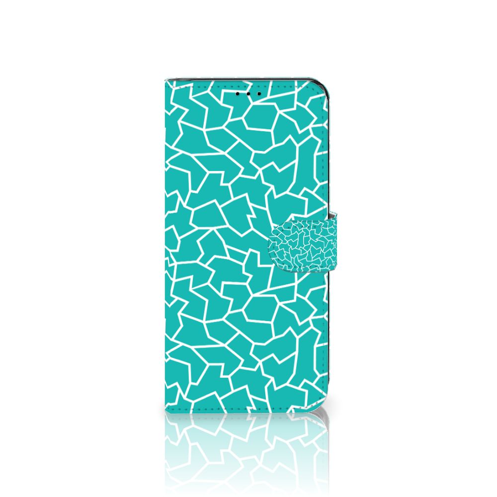 OnePlus 10T Hoesje Cracks Blue