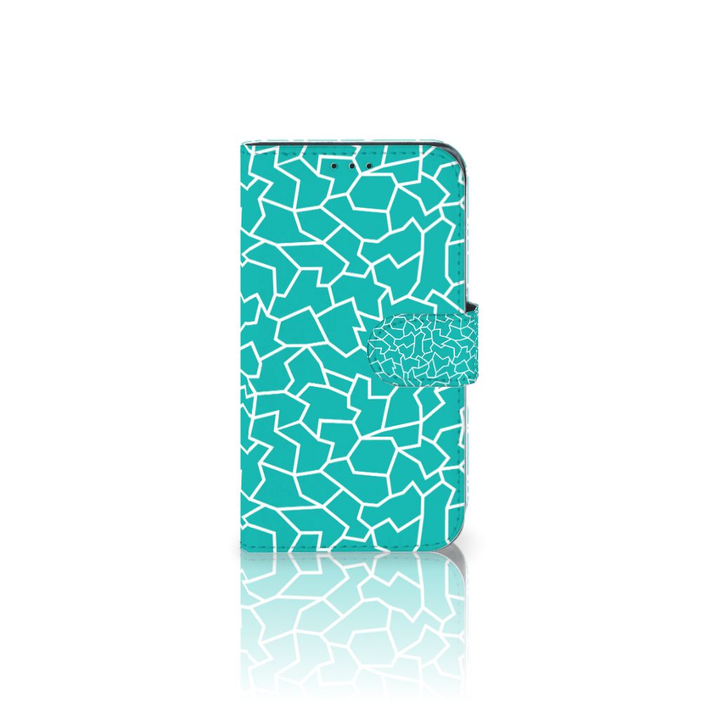 Samsung Galaxy Xcover 4 | Xcover 4s Hoesje Cracks Blue