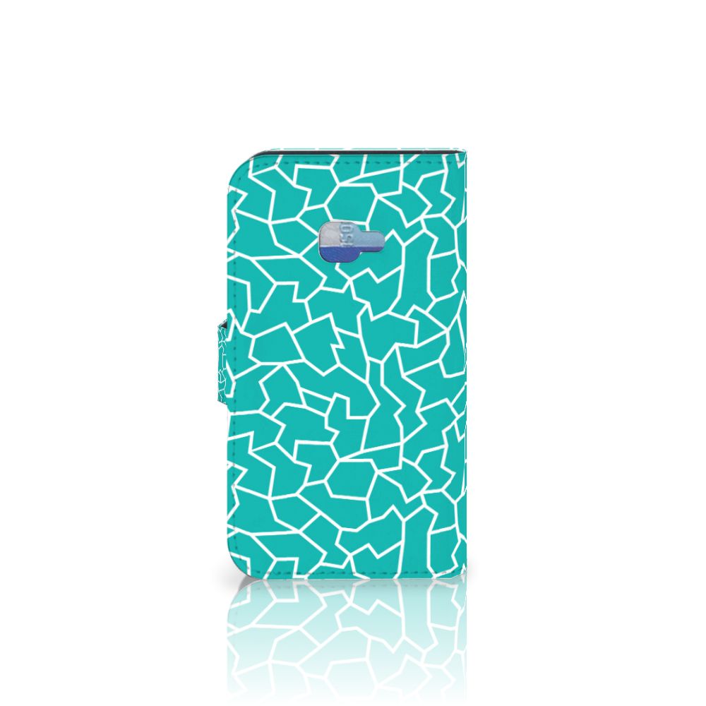 Samsung Galaxy Xcover 4 | Xcover 4s Hoesje Cracks Blue