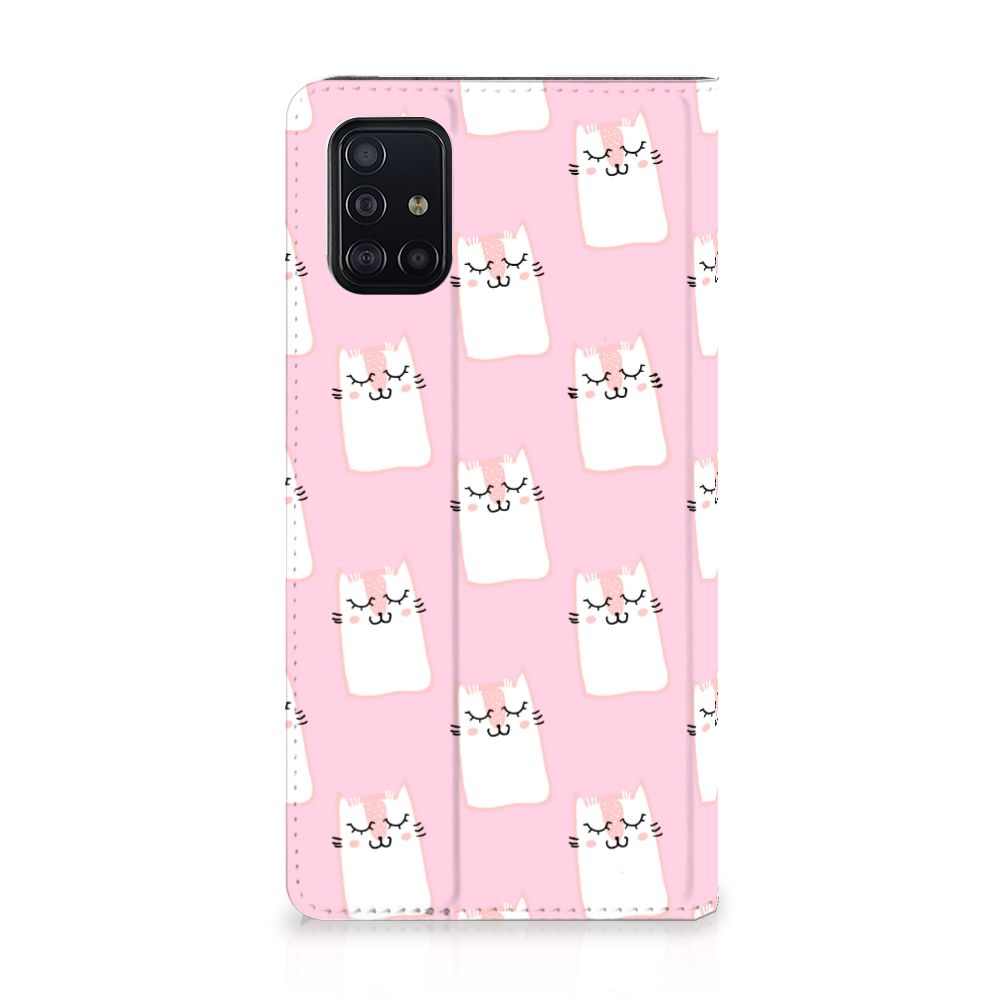 Samsung Galaxy A51 Hoesje maken Sleeping Cats