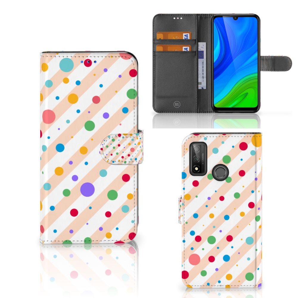 Huawei P Smart 2020 Telefoon Hoesje Dots