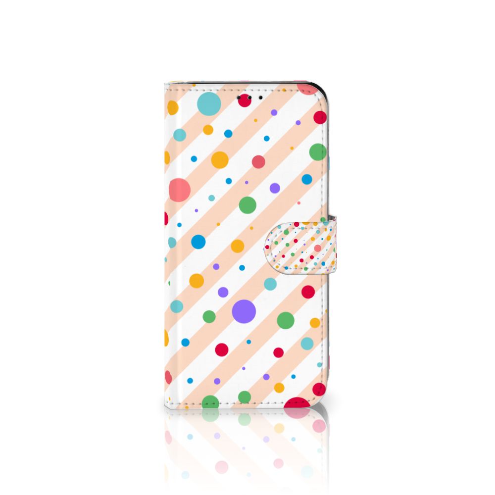 Samsung Galaxy A7 (2018) Telefoon Hoesje Dots