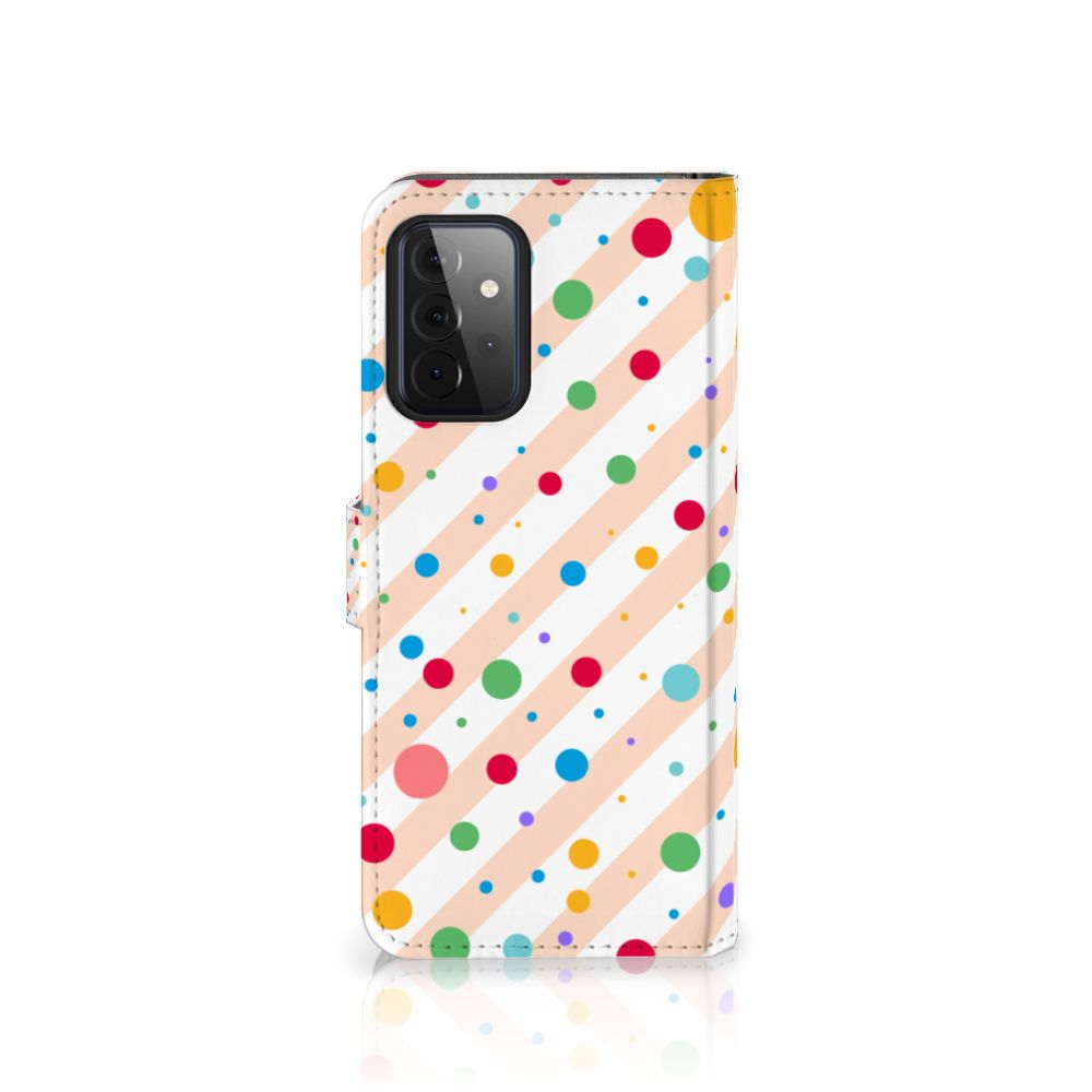 Samsung Galaxy A72 Telefoon Hoesje Dots