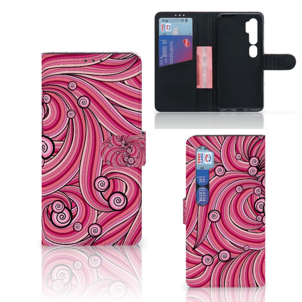 Xiaomi Mi Note 10 Pro Hoesje Swirl Pink