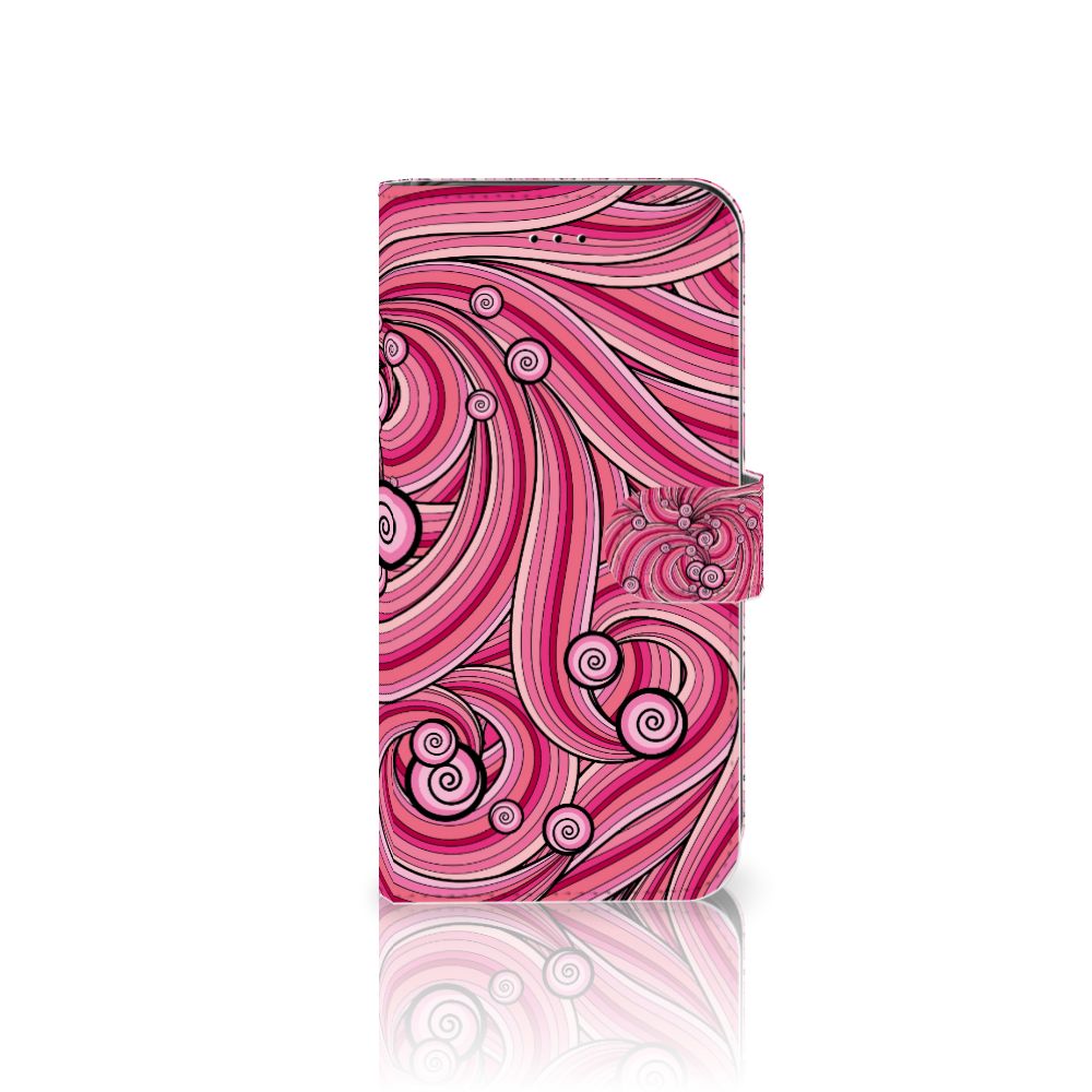 Apple iPhone 7 Plus | 8 Plus Hoesje Swirl Pink