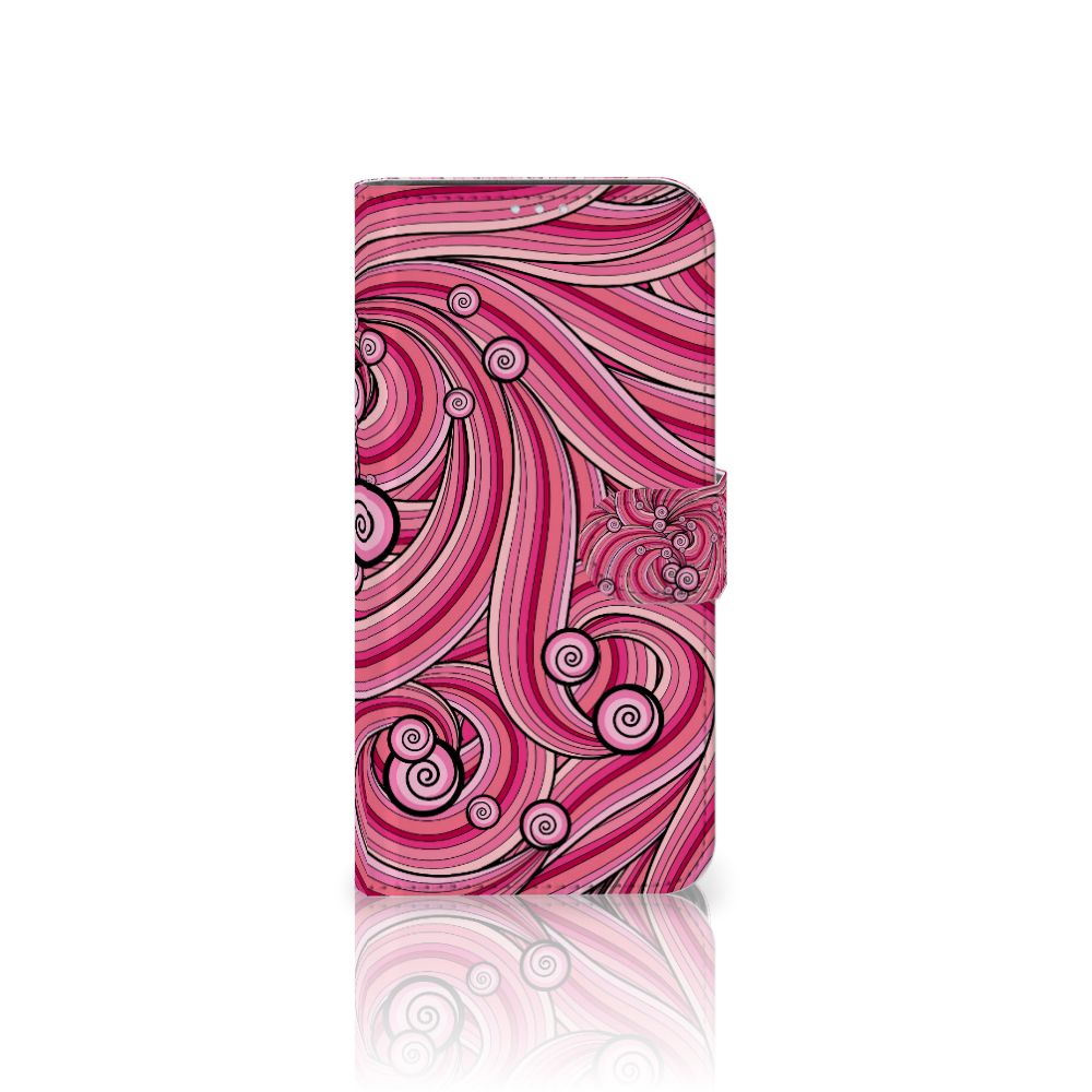 Motorola G8 Power Hoesje Swirl Pink