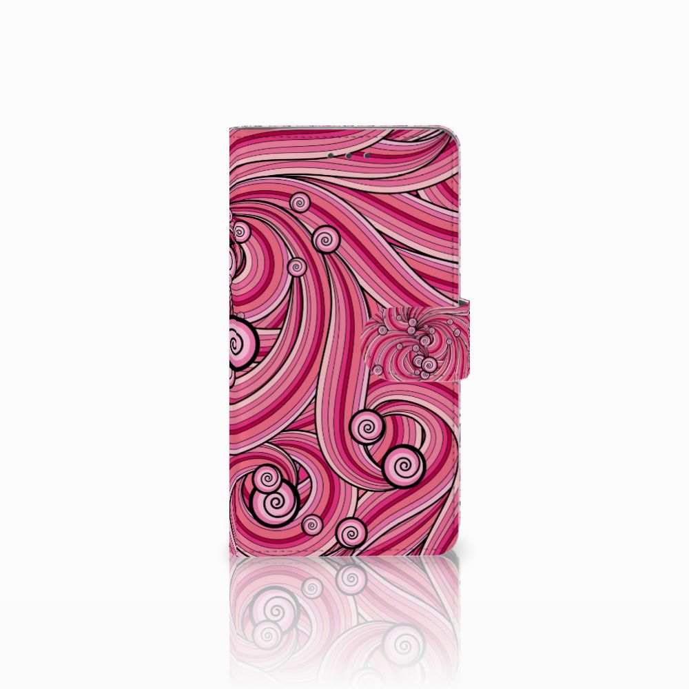 Samsung Galaxy J7 2016 Hoesje Swirl Pink