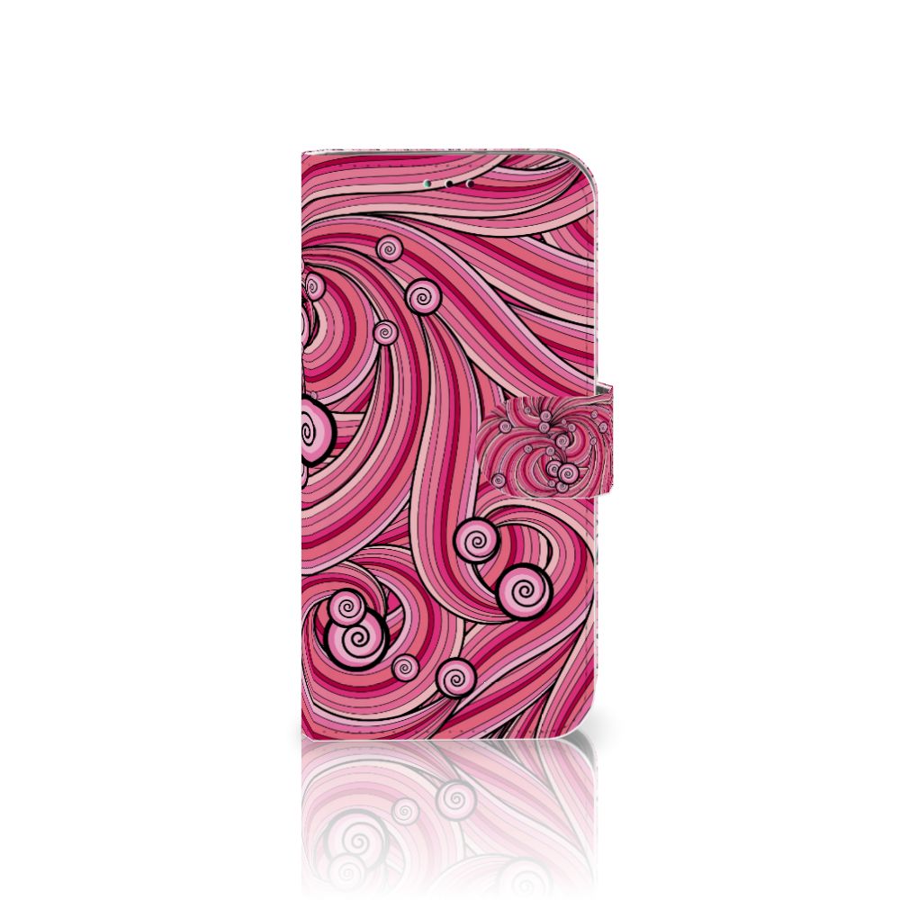Samsung Galaxy A40 Hoesje Swirl Pink