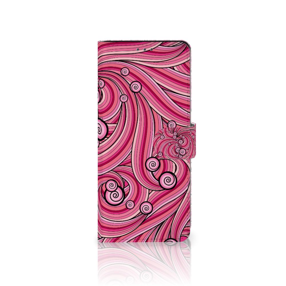 Sony Xperia 5II Hoesje Swirl Pink