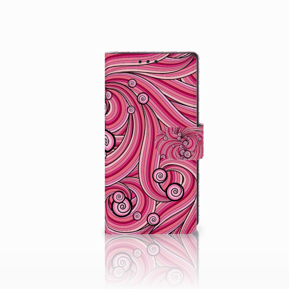 Sony Xperia XA1 Hoesje Swirl Pink