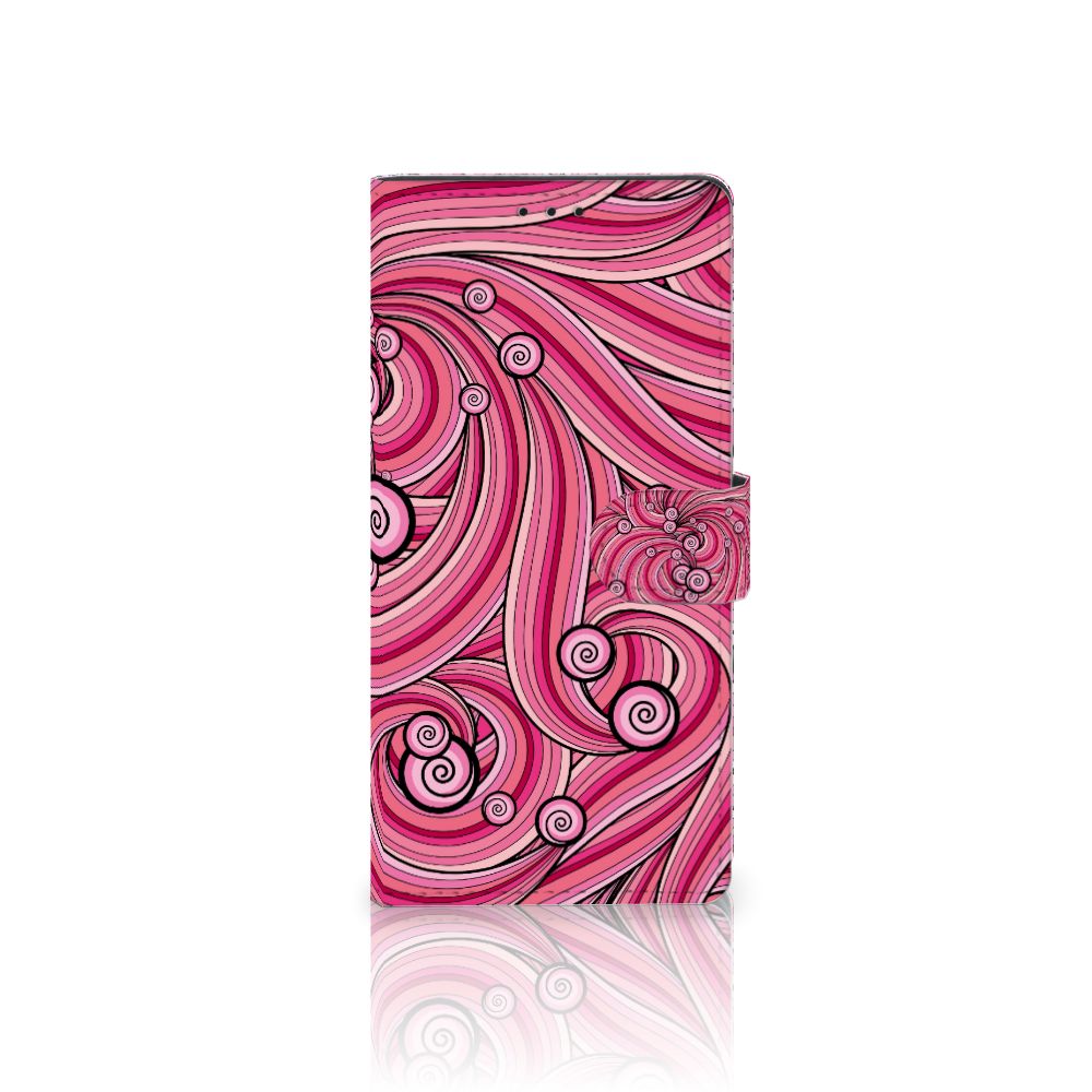 Samsung Galaxy A02s | M02s Hoesje Swirl Pink
