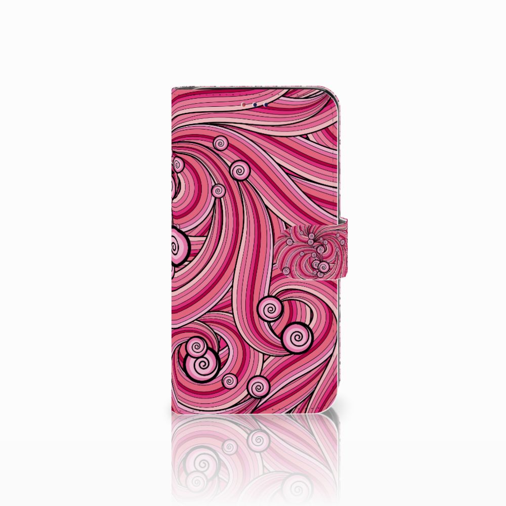 Samsung Galaxy A10 Hoesje Swirl Pink
