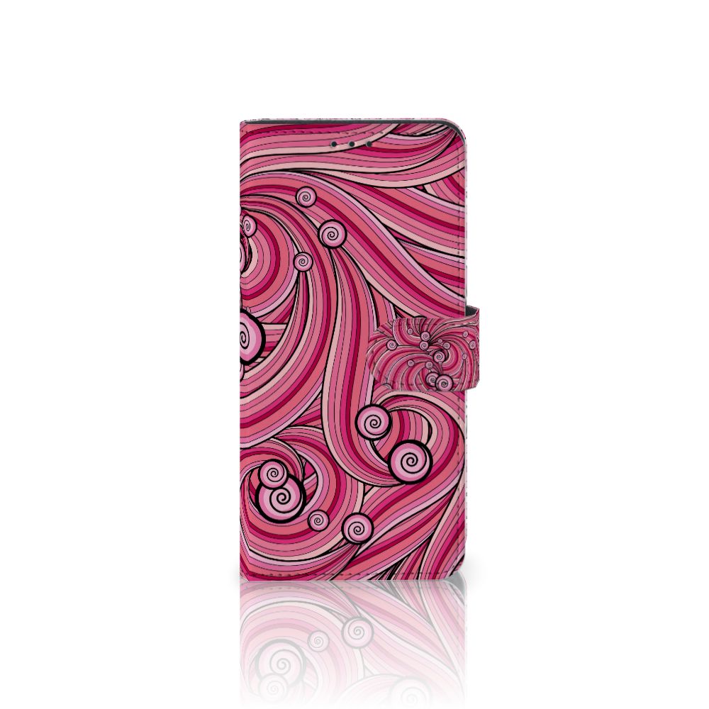 Huawei P40 Pro Hoesje Swirl Pink