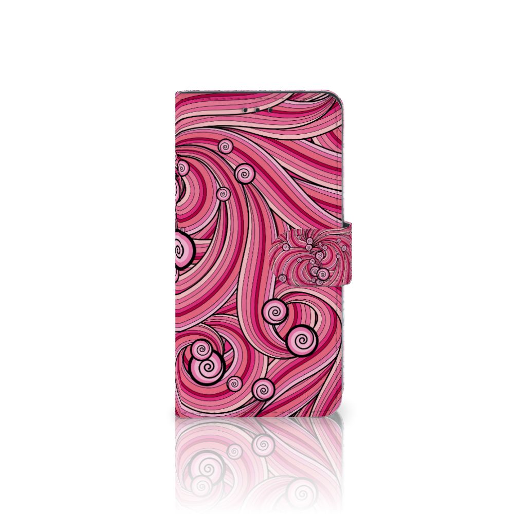 Huawei P10 Lite Hoesje Swirl Pink