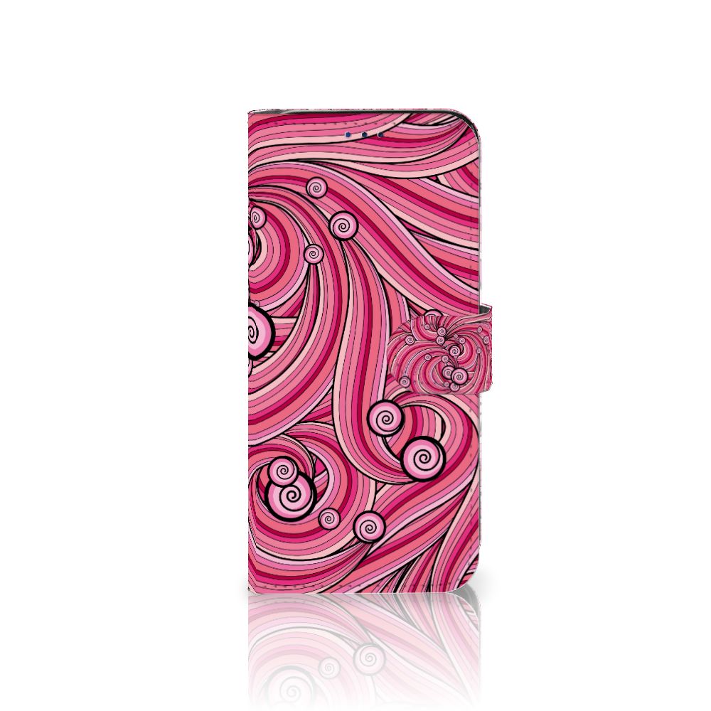 Samsung Galaxy A30 Hoesje Swirl Pink