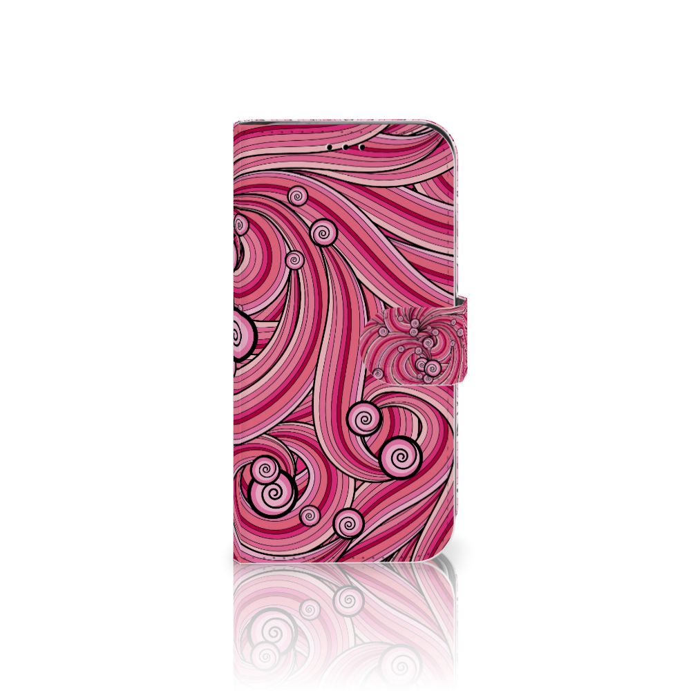 Apple iPhone X | Xs Hoesje Swirl Pink