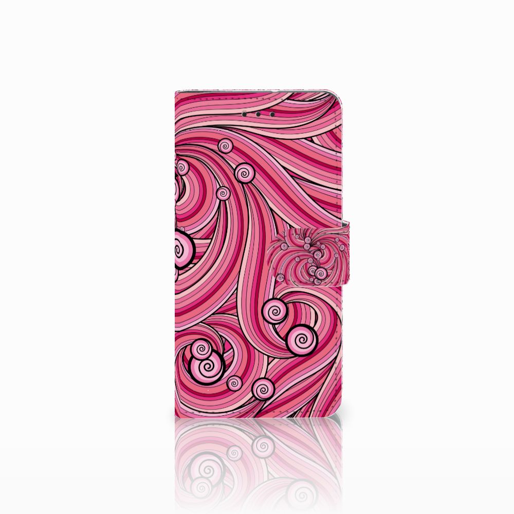 Motorola Moto G7 Play Hoesje Swirl Pink