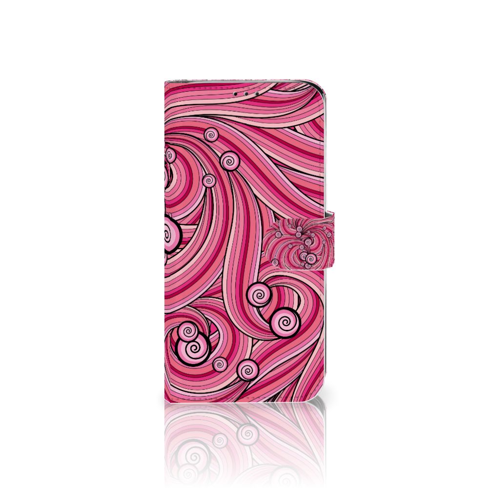 Motorola Moto G7 Power Hoesje Swirl Pink