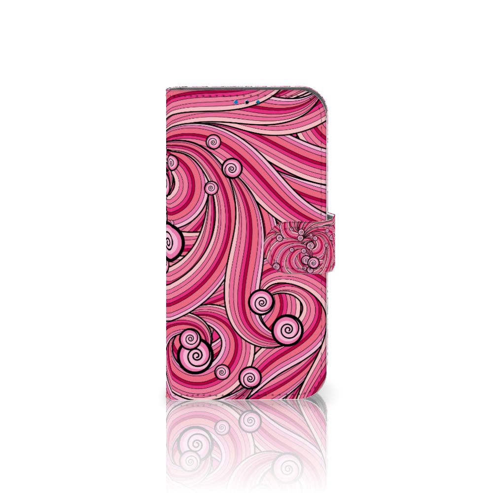iPhone 14 Pro Hoesje Swirl Pink