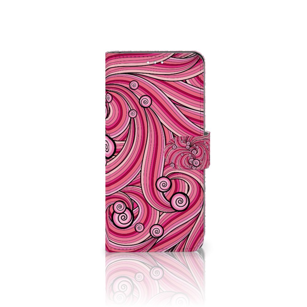 Samsung Galaxy S21 Hoesje Swirl Pink