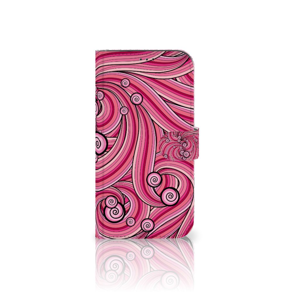Apple iPhone 12 Pro Max Hoesje Swirl Pink
