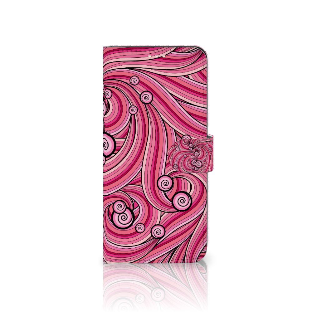 Xiaomi Redmi Note 10/10T 5G | Poco M3 Pro Hoesje Swirl Pink