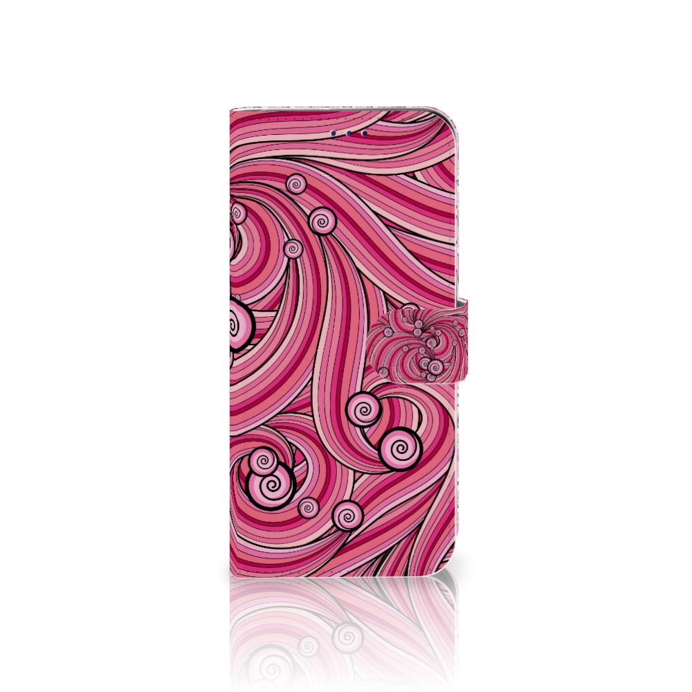 Samsung Galaxy A50 Hoesje Swirl Pink