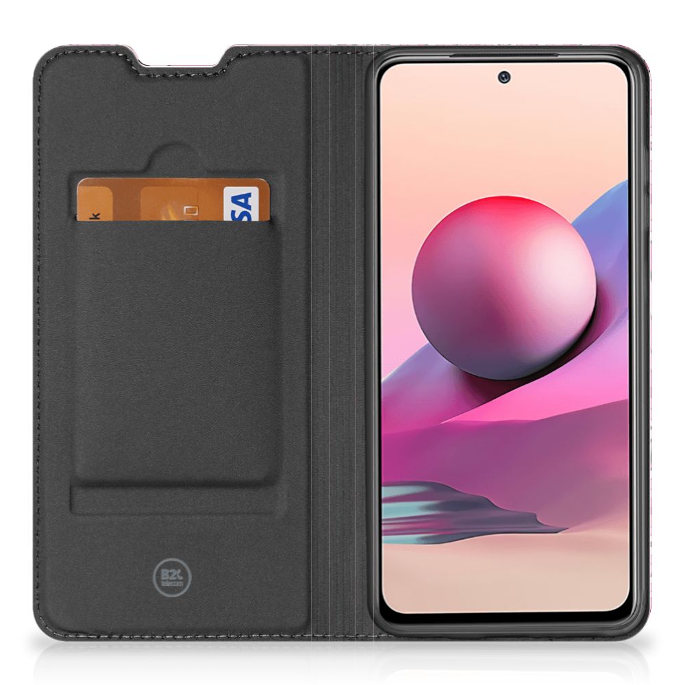 Xiaomi Redmi Note 10/10T 5G | Poco M3 Pro Bookcase Swirl Pink