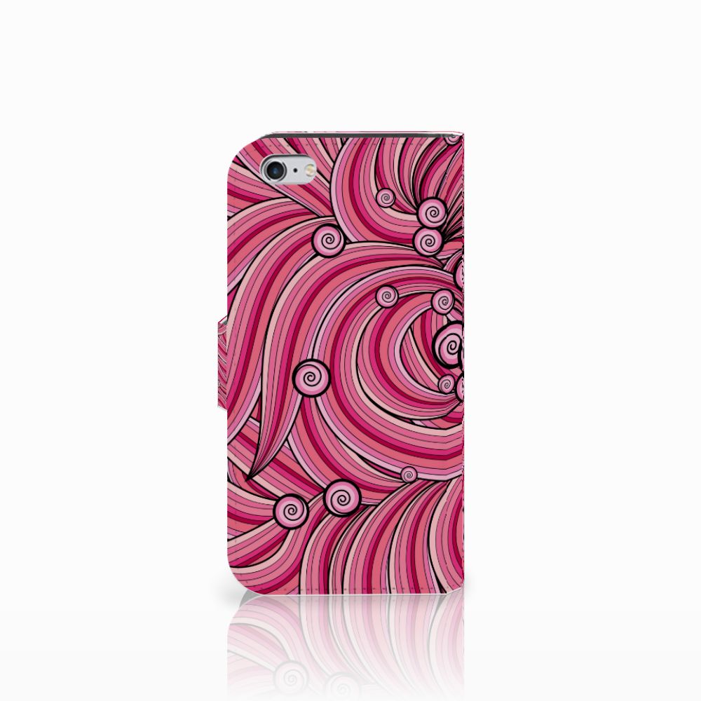 Apple iPhone 6 | 6s Hoesje Swirl Pink