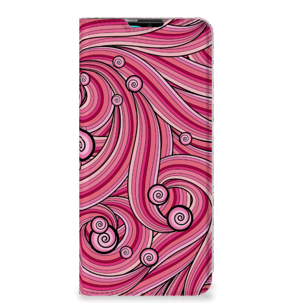 OPPO A5 (2020) | A9 (2020) Bookcase Swirl Pink