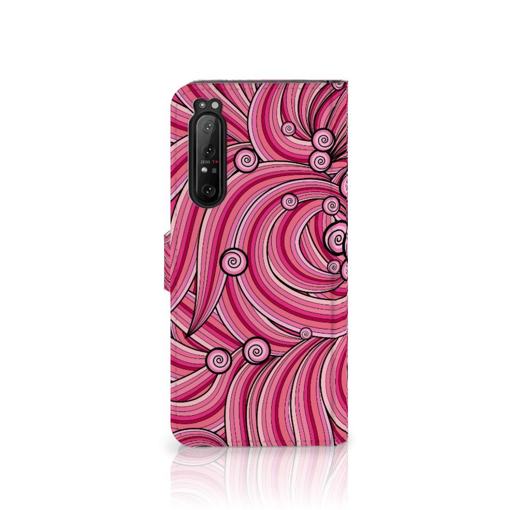 Sony Xperia 1 II Hoesje Swirl Pink